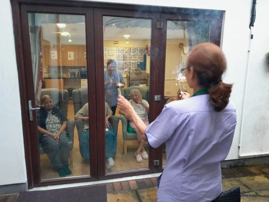 Bhakti Shyama Care Centre resident wellbeing moment